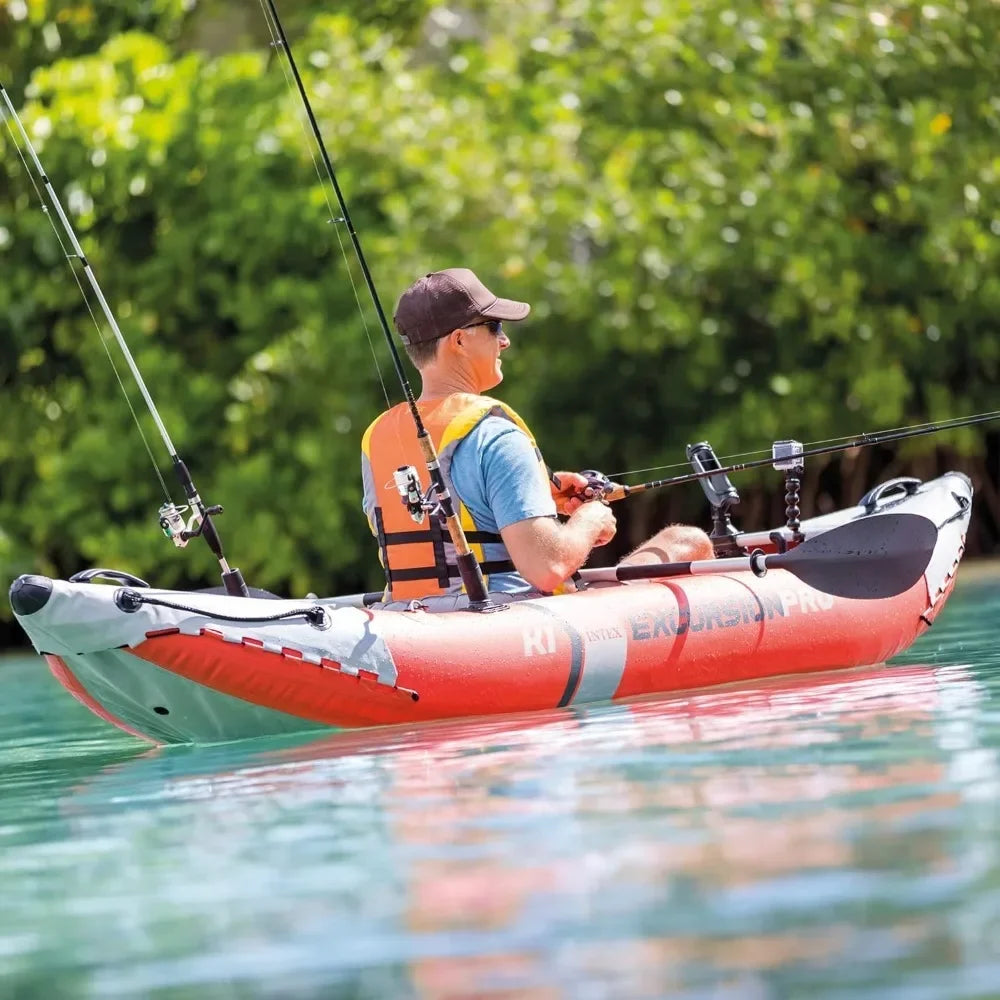 Inflatable Kayak with High-Output Pump